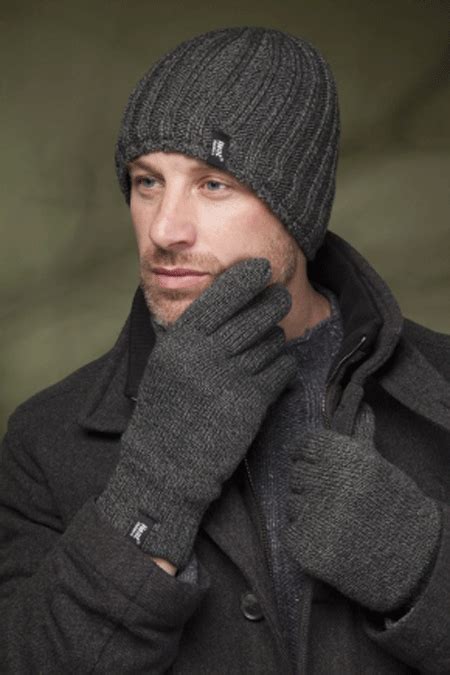 Men's Designer Montblanc Scarves & Gloves .